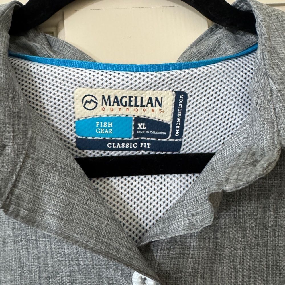 Women’s Magellan Outdoors Casual Fit Button Down Shirt XL - Picture 2 of 3